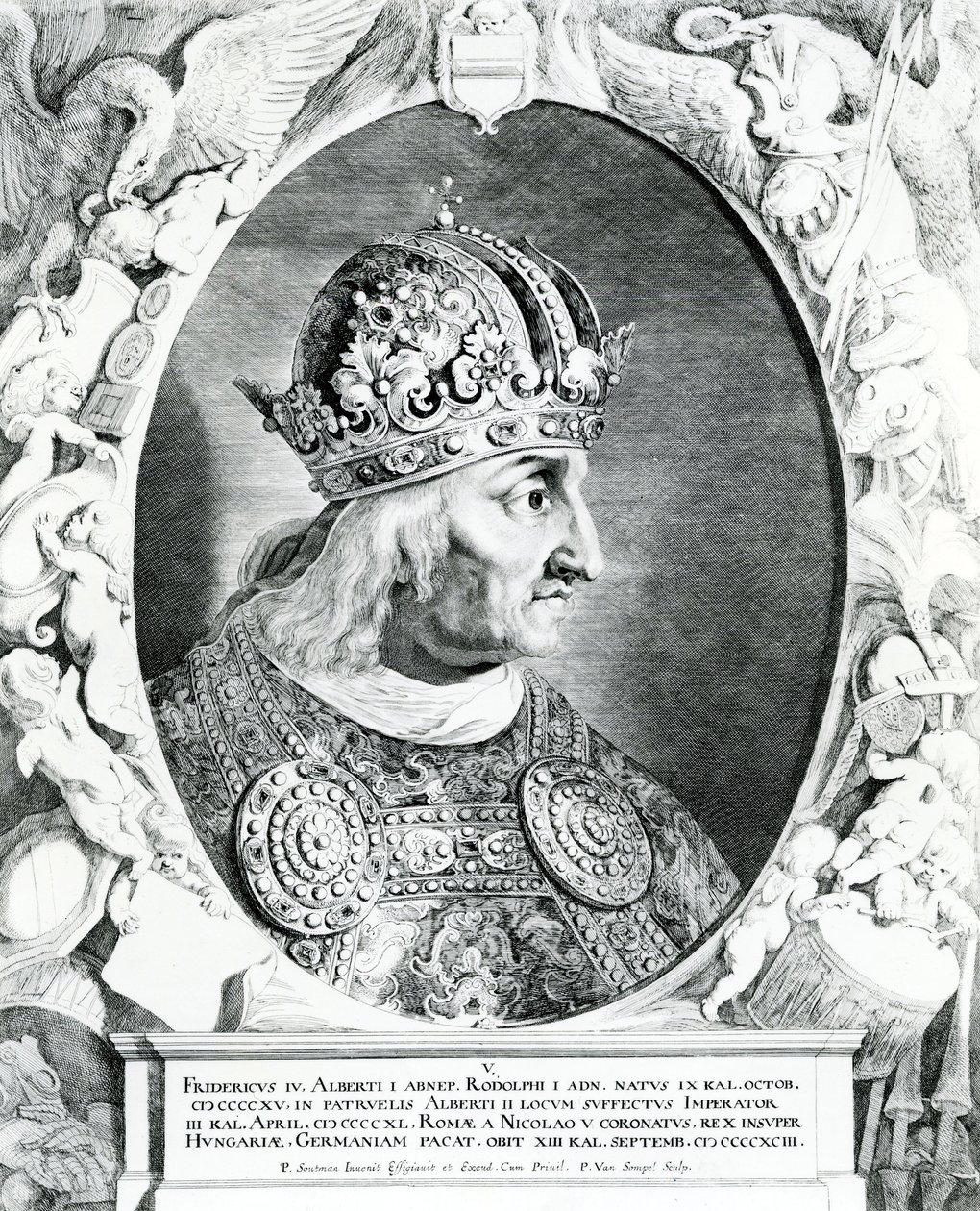 Peter Soutman tarafından yayınlanan Fredricus IV, 1644 by Dutch School