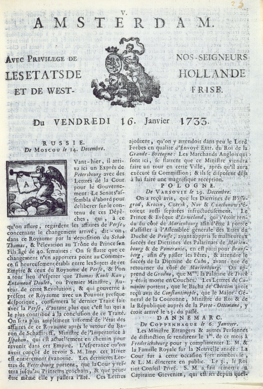 La Gazette dAmsterdam