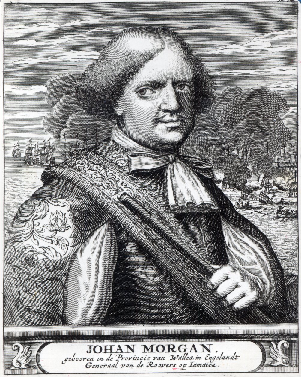 Henry Morgan, 1678 by Dutch School