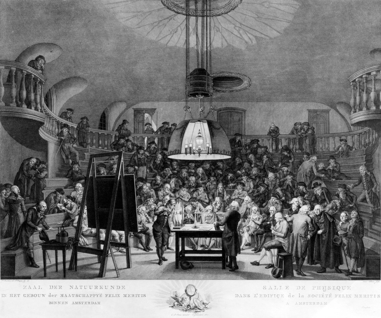 J. H. van Swinden, Felix Meritis Society