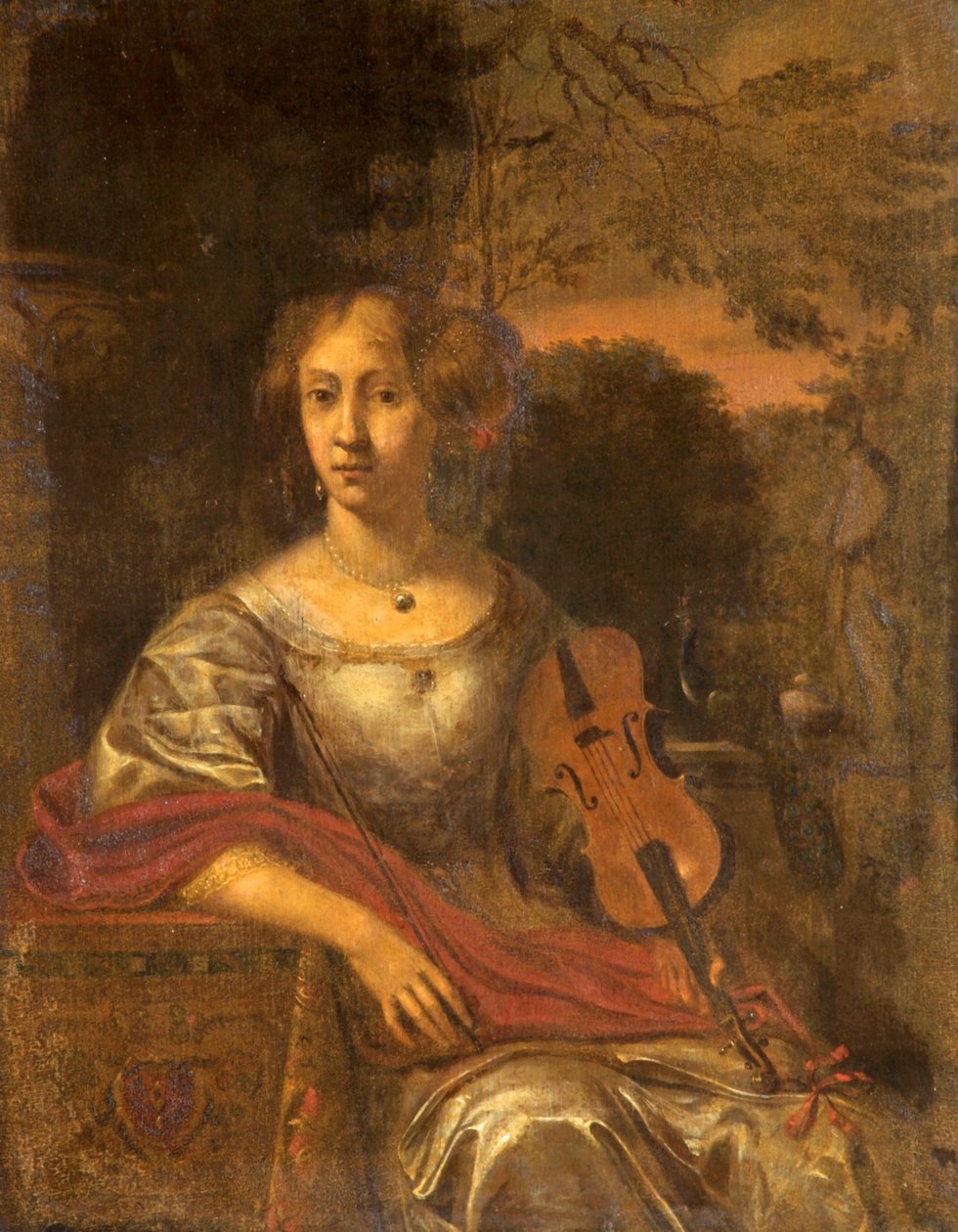Kemanlı Kadın, c.1675 by Dutch School