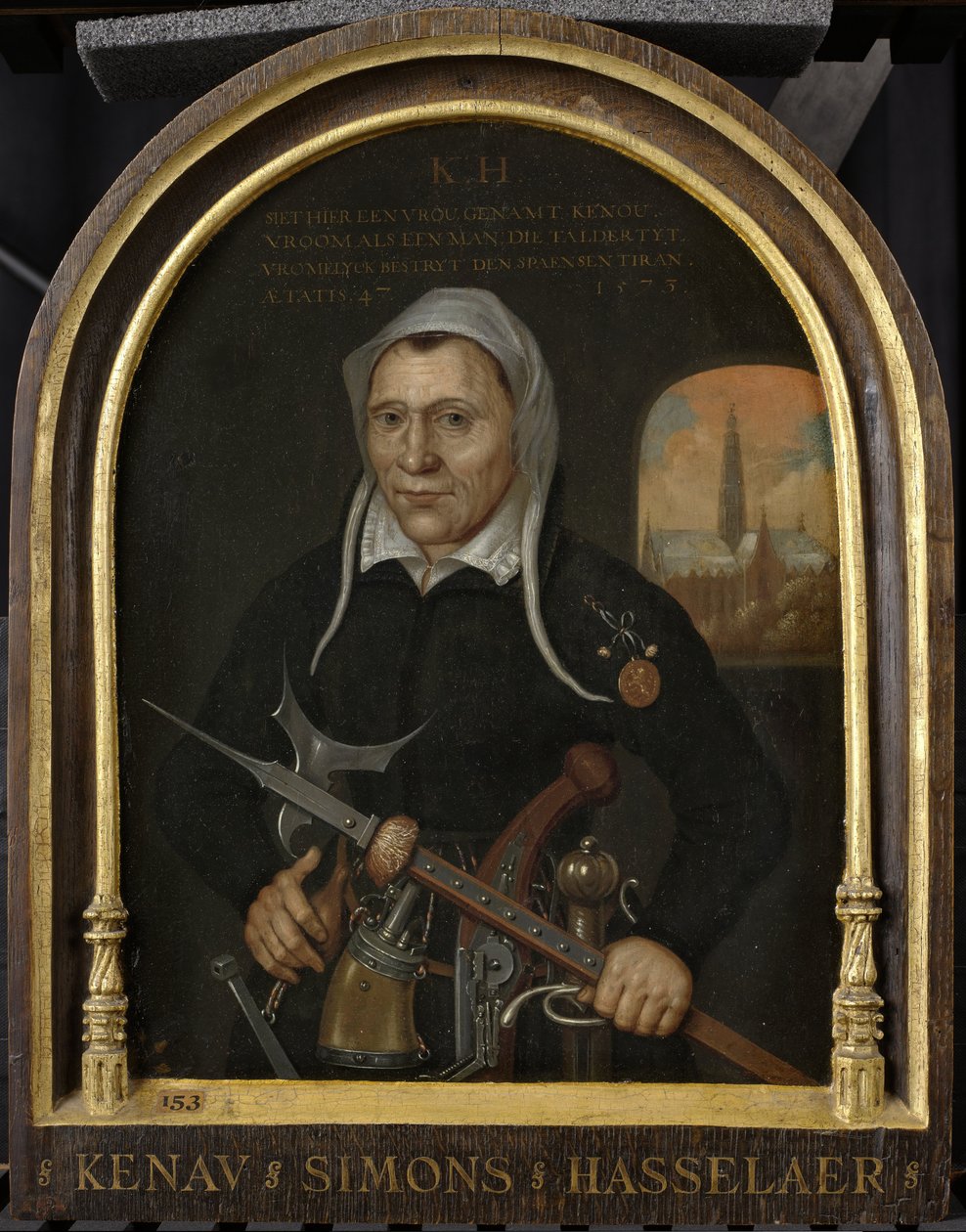 Plankenau Simonsdr Hasselaer, c.1590-1609 by Dutch School