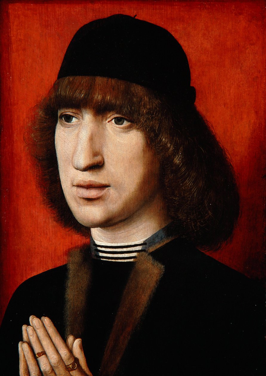 Bir Adamın Portresi, c.1480-90 by Dutch School