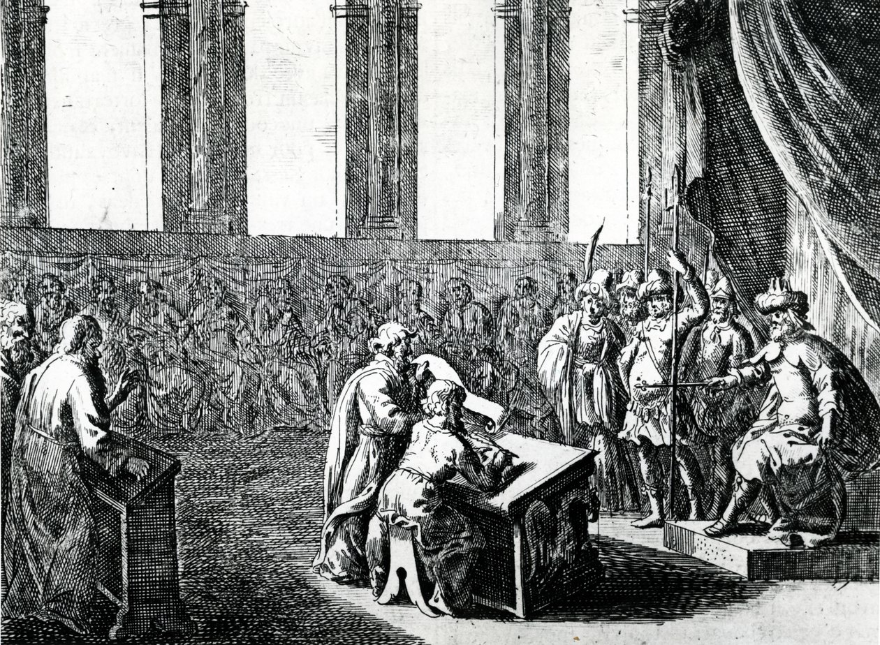 Mısır Kralı Ptolemy Philadelphus, Yahudi yasalarını Yunancaya çevirmek için Yahudiye