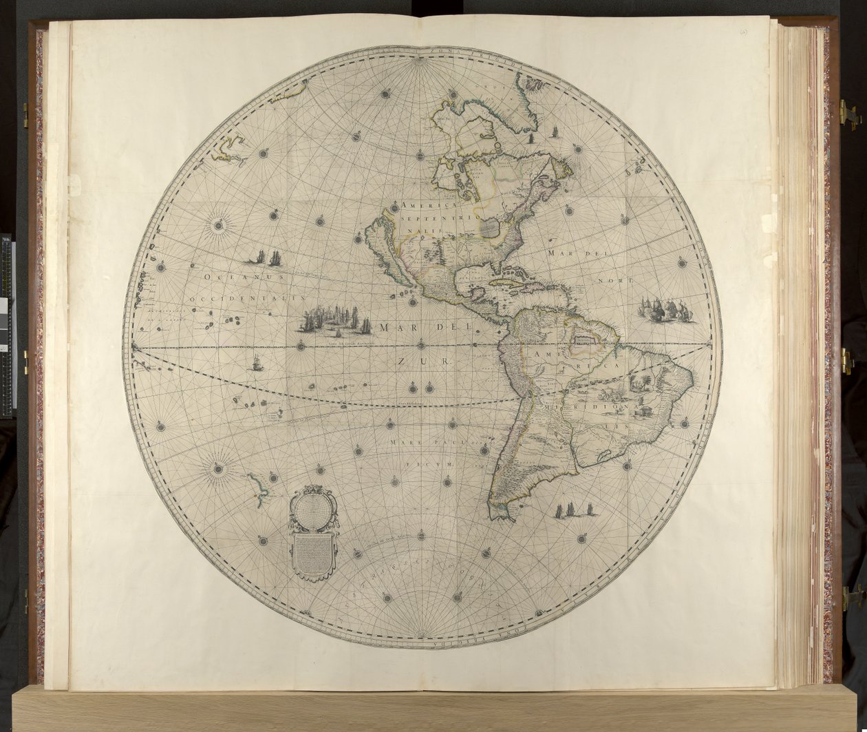 Amerika, Klencke Atlas, c.1660 (gravür) by Dutch School