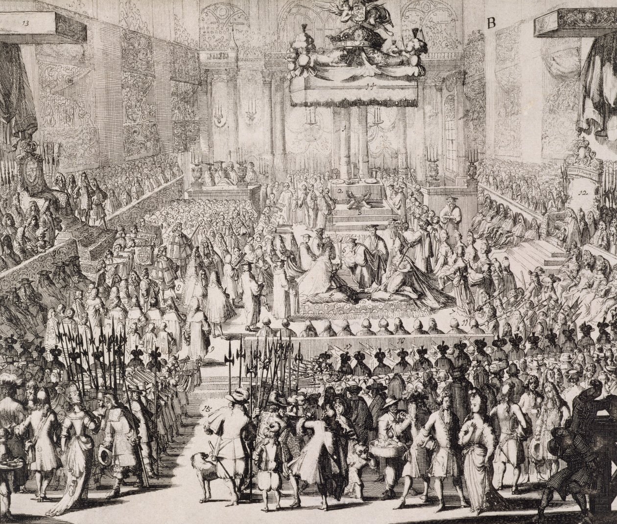Orange of William (1650-1702) ve Mary (1662-94), Westminster Abbey
