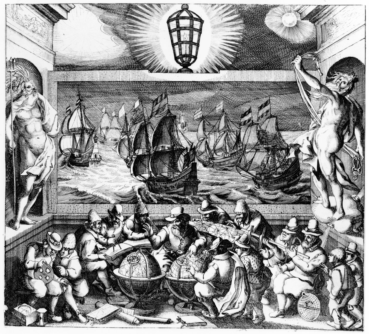 Navigasyonun Işığı, 1608 by Dutch School