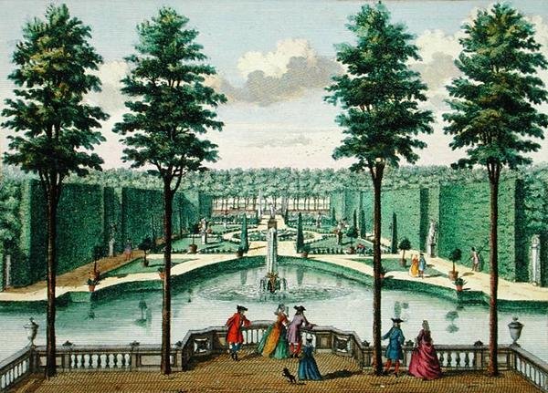 Evden bahçenin görünümü, Watervliet, Her Zeganplant Kennemerland