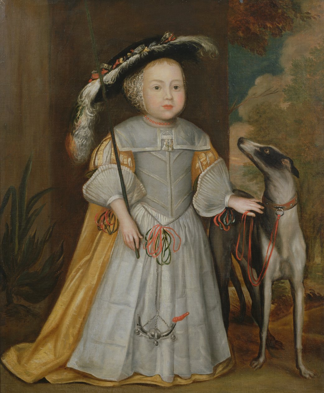 Genç Çocuk ve İşaretçi, 1650 by Dutch School