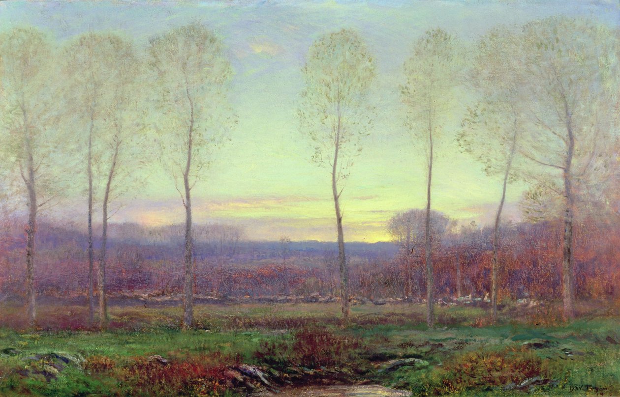 Ekim Alacakaranlığı by Dwight William Tryon