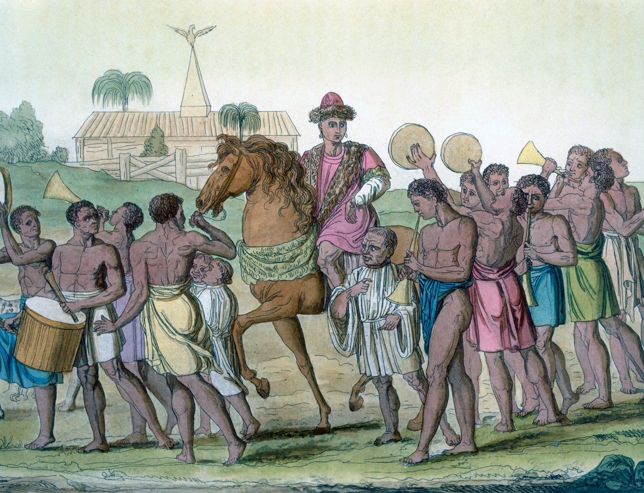At sırtında lider, 1812-13 by E. Karnejeff