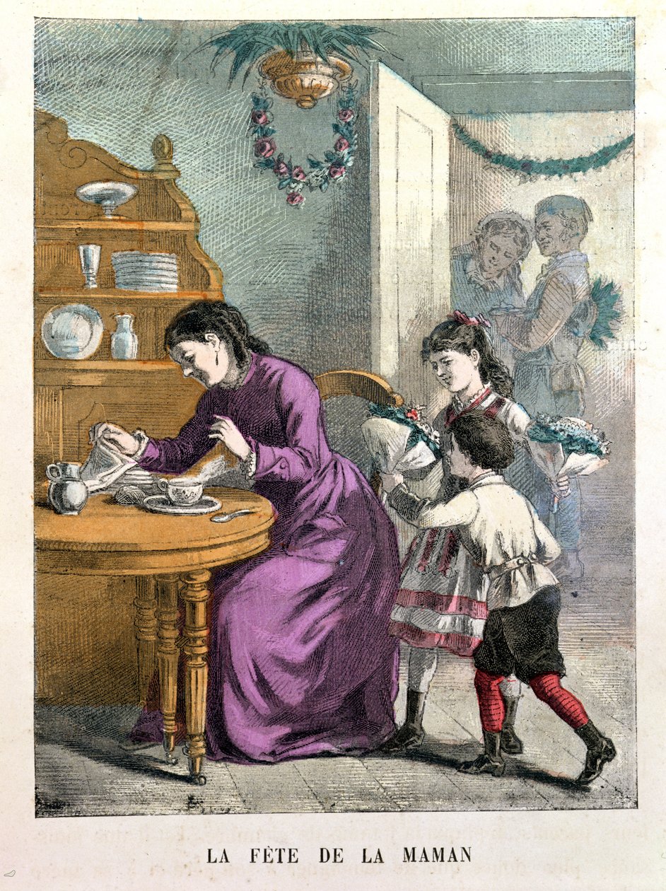 La Fete de la Maman, A. des Tilleuls tarafından Beaux Jours et Fetes des Petits Enfants