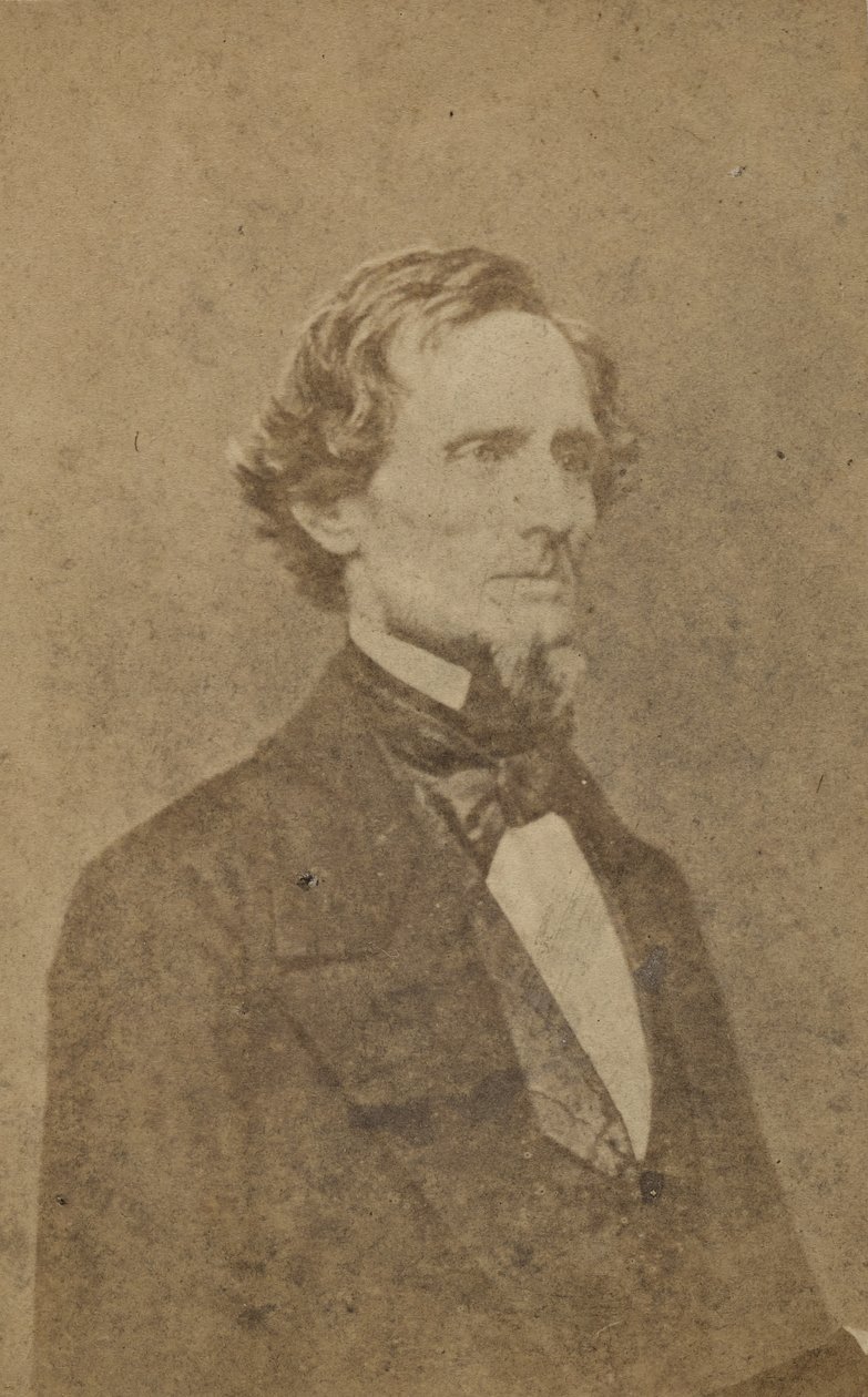 Jefferson Davis (albumen silver print) by E. Anthony