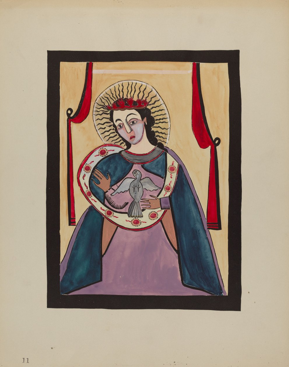 Kutsal Ruh Retablası, c. 1936. by E. Boyd