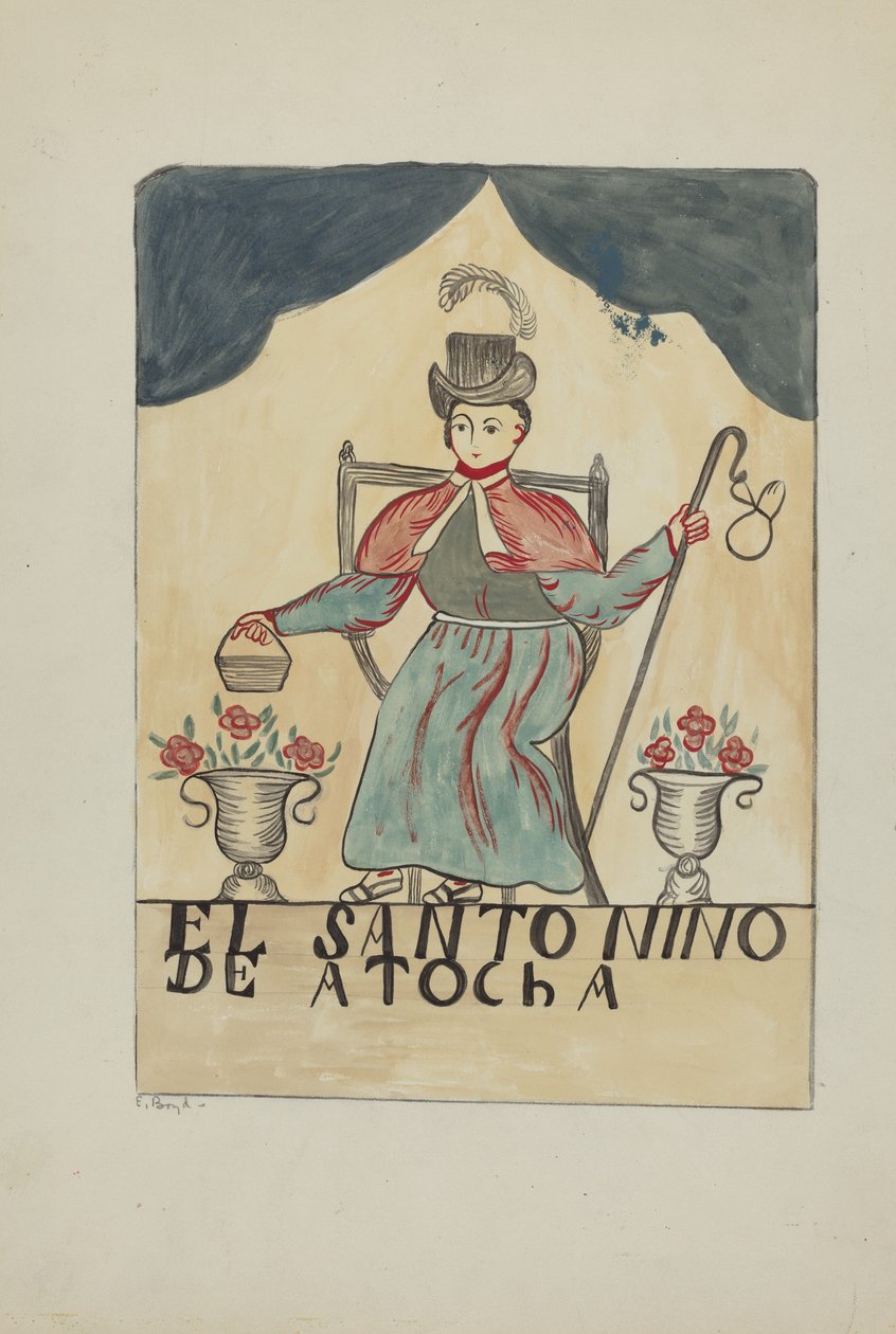 Retablo-Çocuğun Azizi by E. Boyd