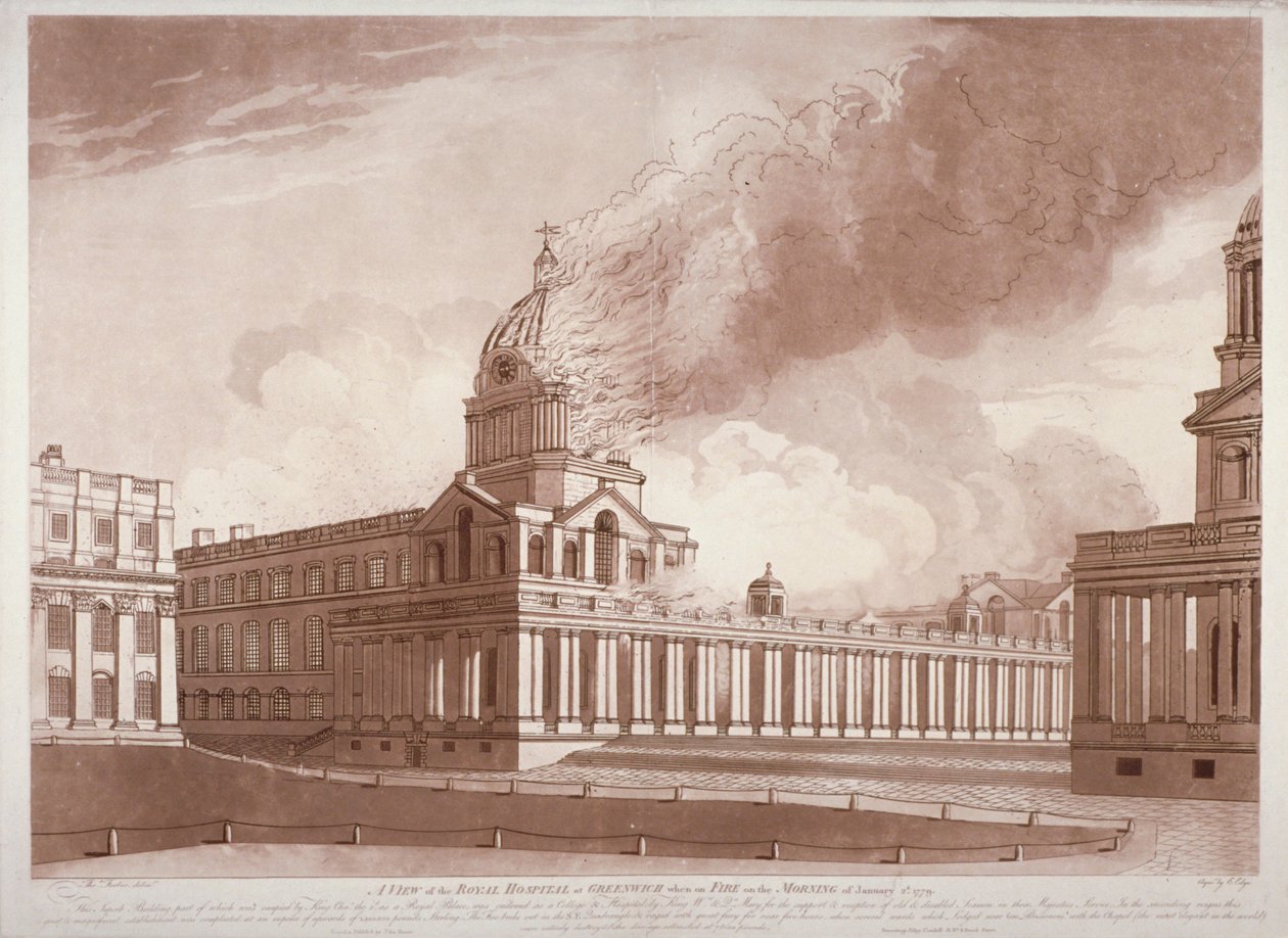 2 Ocak 1779 sabahı Londra Greenwich Hastanesi