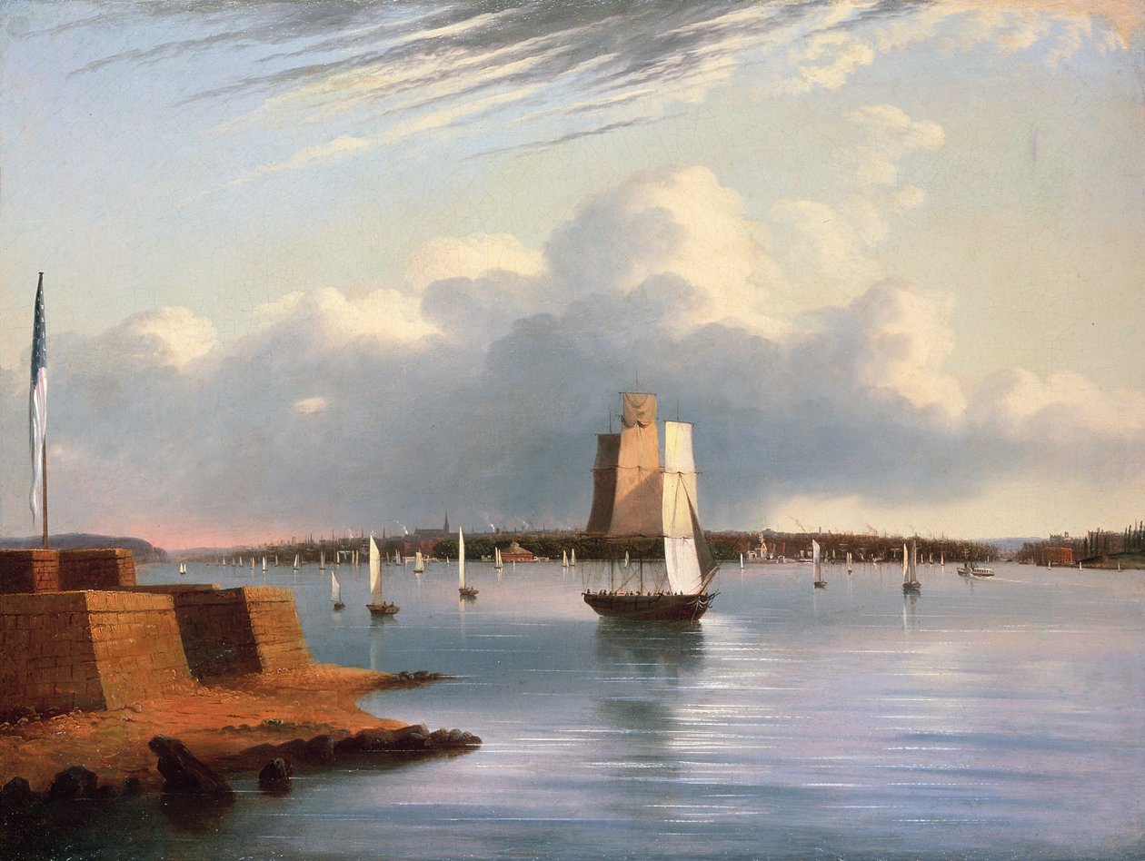 Baltimore Limanı, 1852 by E. G. Coates