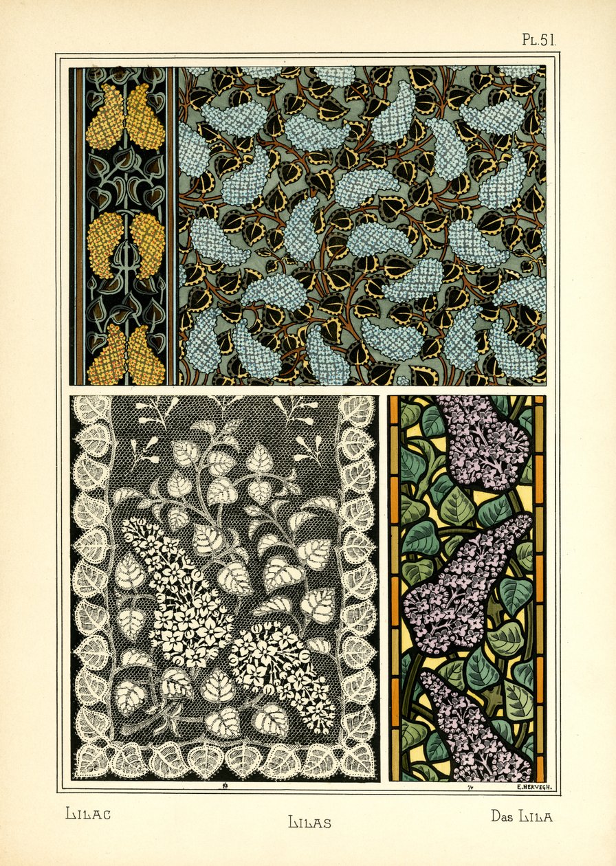 Lilalar by E. Hervegh