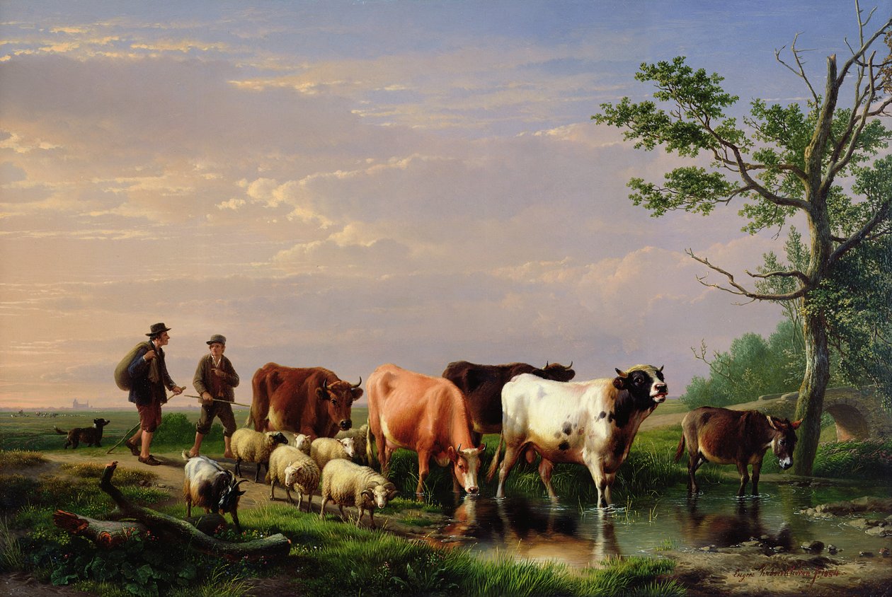 Bilinmeyen resim by E. J. Verboeckhoven