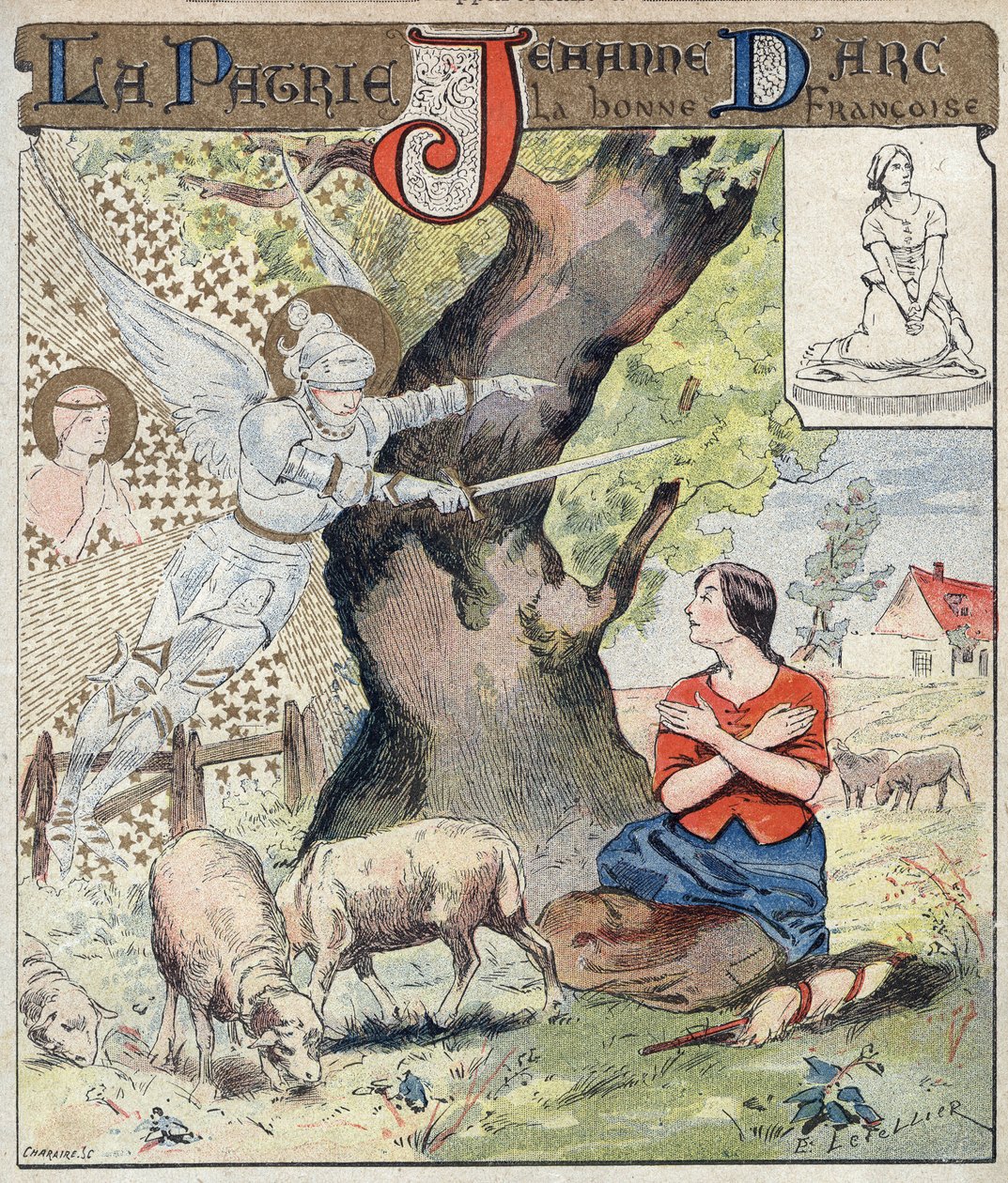 Genç Joan of Arc (1412-1431), Yüz Yıl Savaşı sırasında Fransa