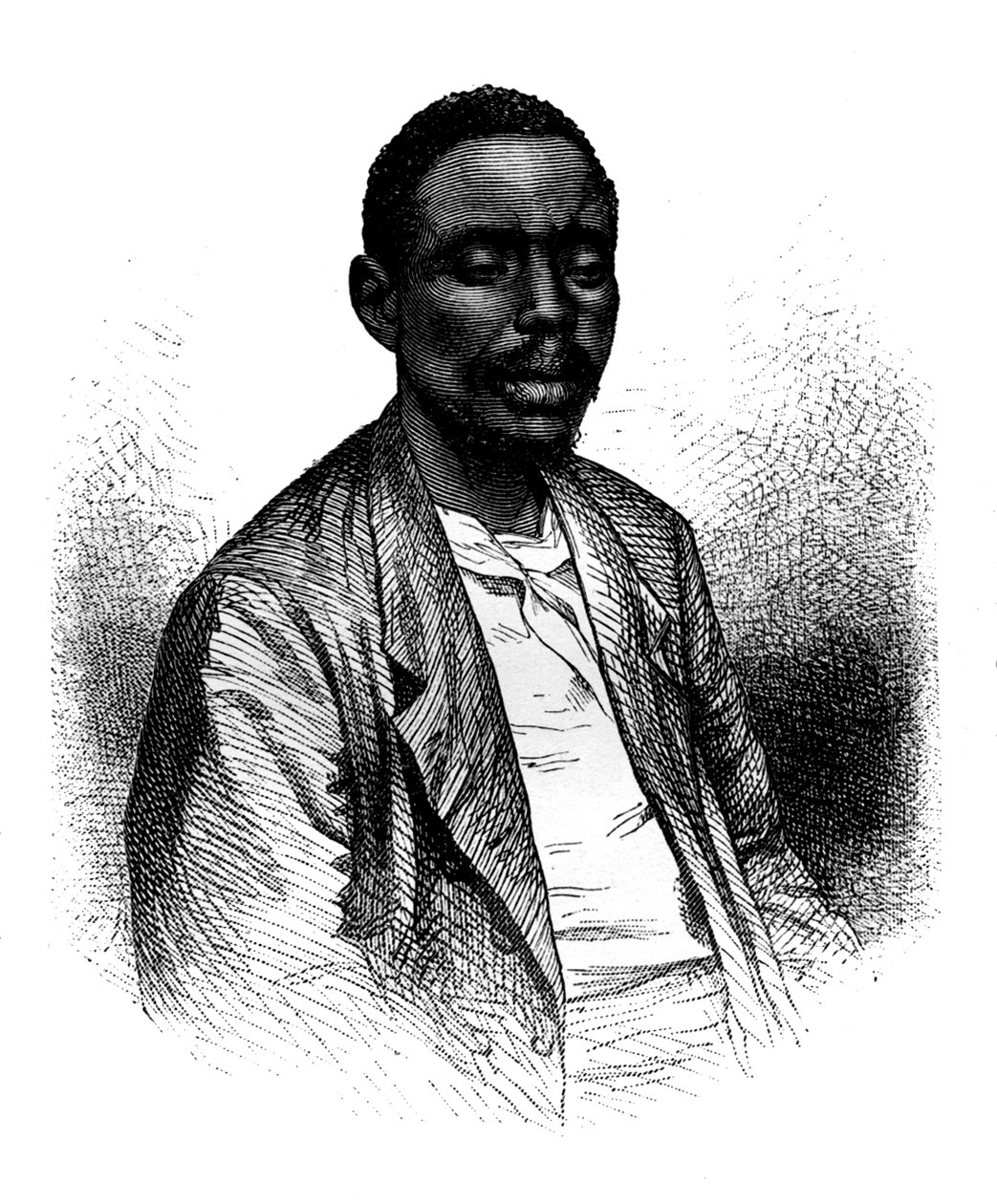 Gabonlu, 19. Yüzyıl. by Etienne Antoine Eugene Ronjat