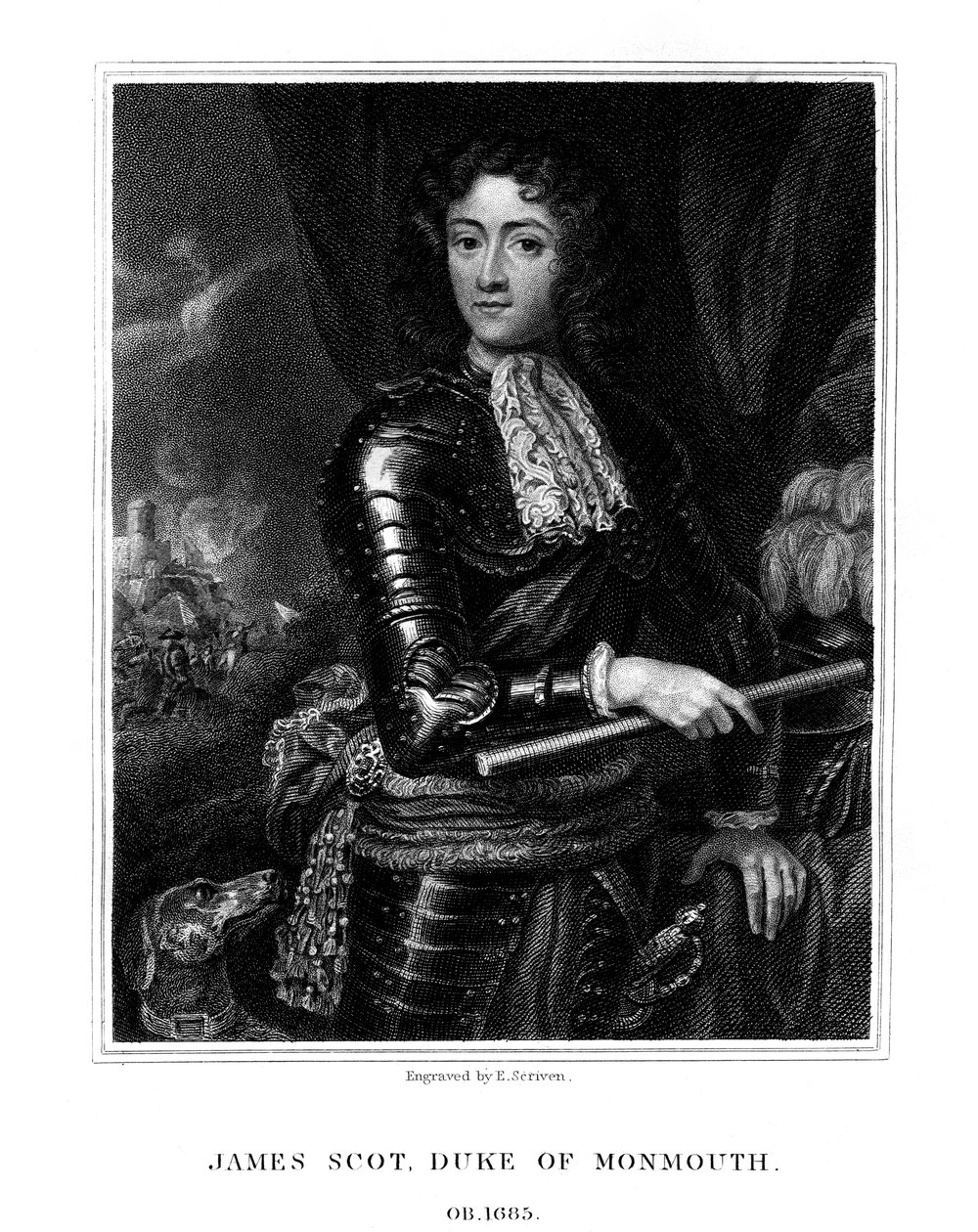 Bazıları tarafından İngiltere Kralı II. James olarak tanınan James Scott, Monmouth