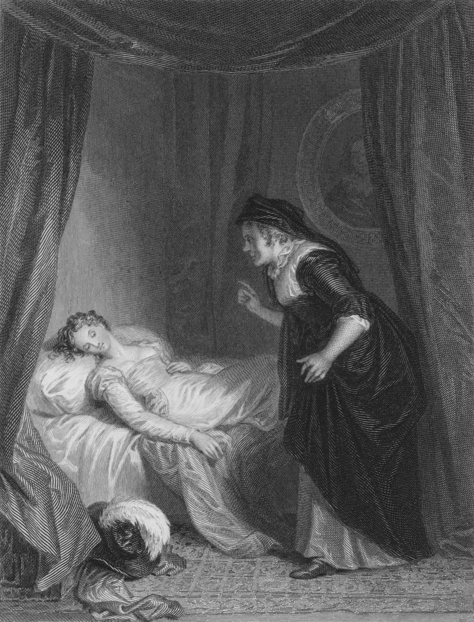 Juliet ve Hemşire, c1830