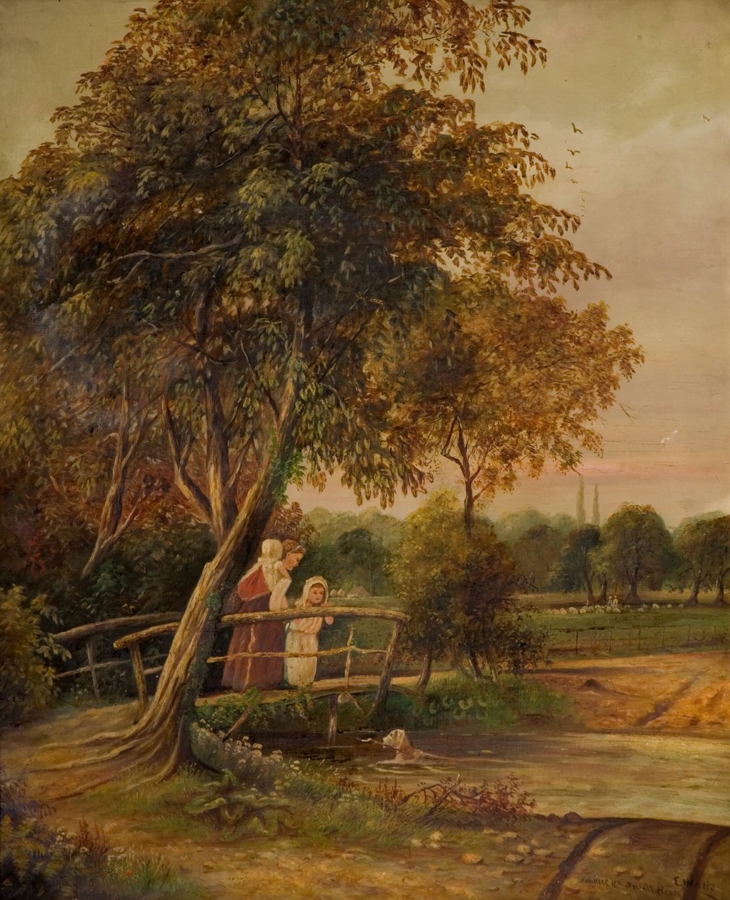 Hobmore Yolu Ford, 1860-1900. by E Watts