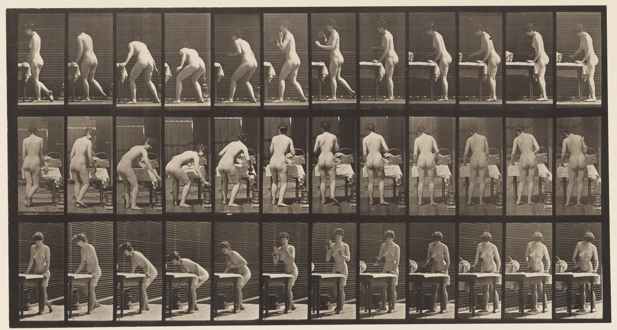 Plaka 435. Giysileri Ütülemek by Eadweard Muybridge
