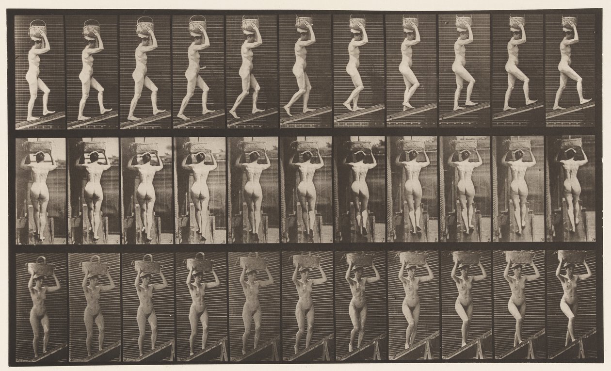 Plaka 80. Artan Eğim by Eadweard Muybridge