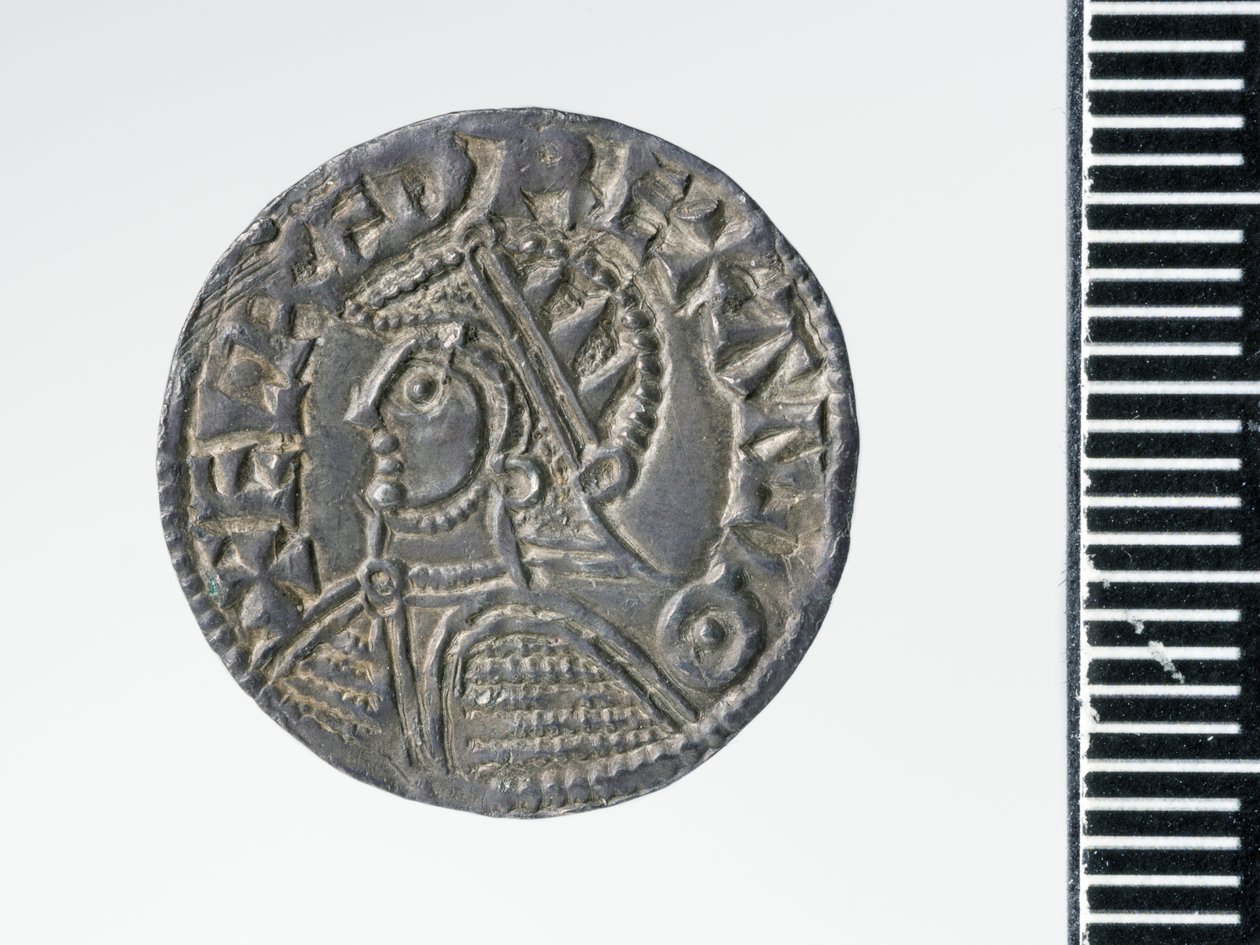 Penny of Æthelred II, Londra nane, 978 (gümüş) (3706819 ön yüzü) by Ealdgar Ealdgar