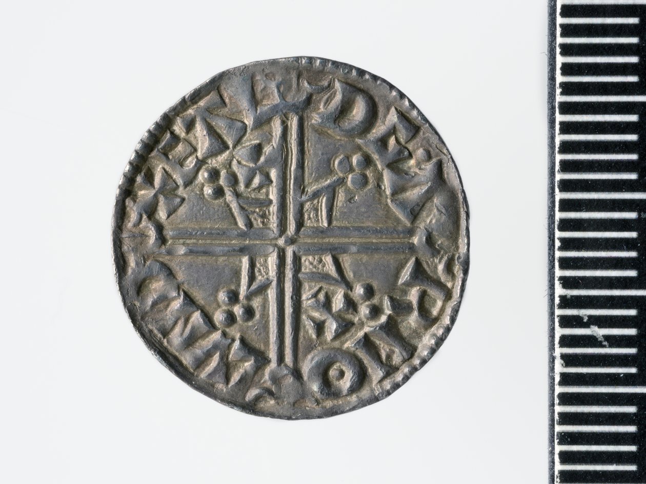 Penny of Æthelred II, Londra nane, 978 (gümüş) (3706818