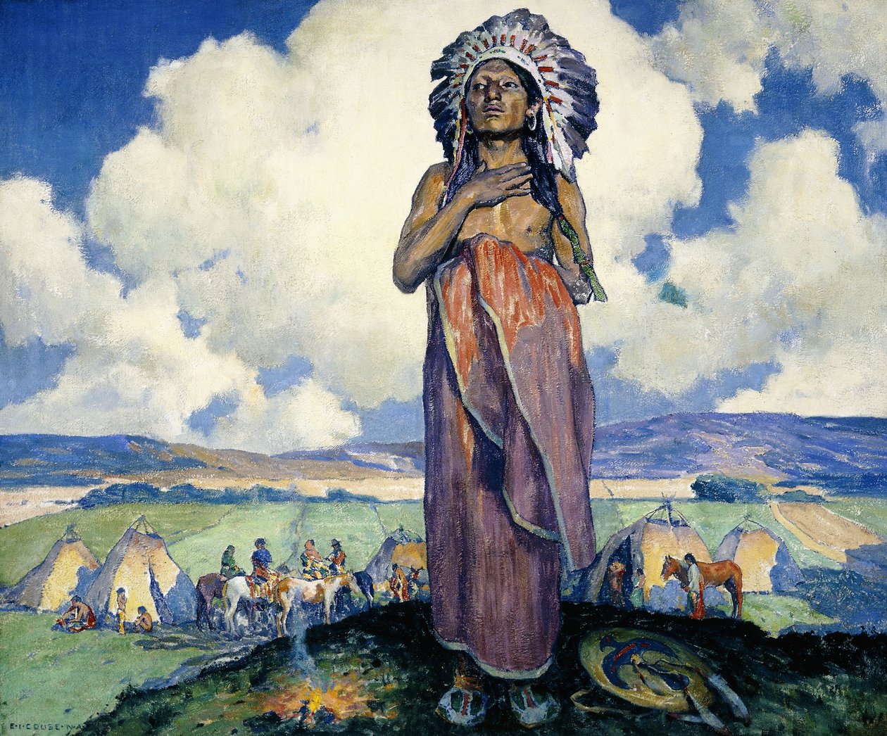 Şef by Eanger Irving Couse