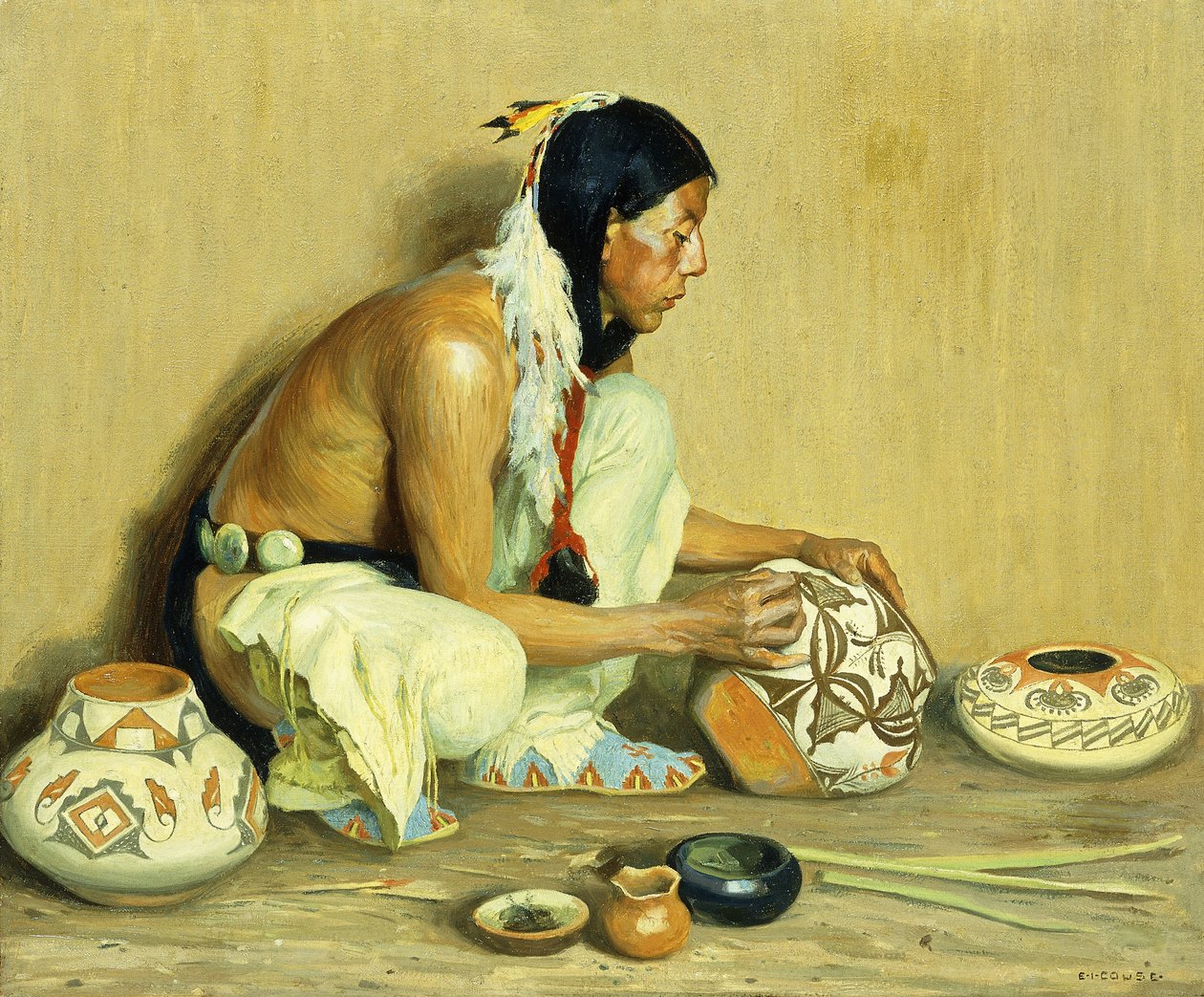 Çömlekçi by Eanger Irving Couse