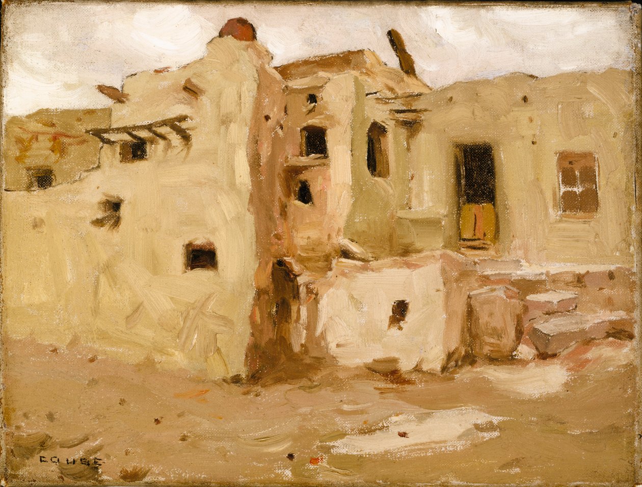 Walpi Pueblo, 1903. by Eanger Irving Couse