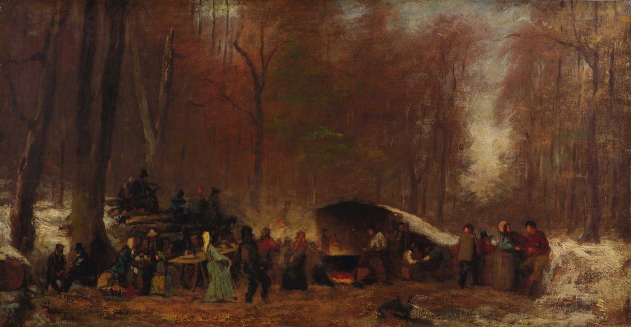 Farklı Bir Şekerleme by Eastman Johnson