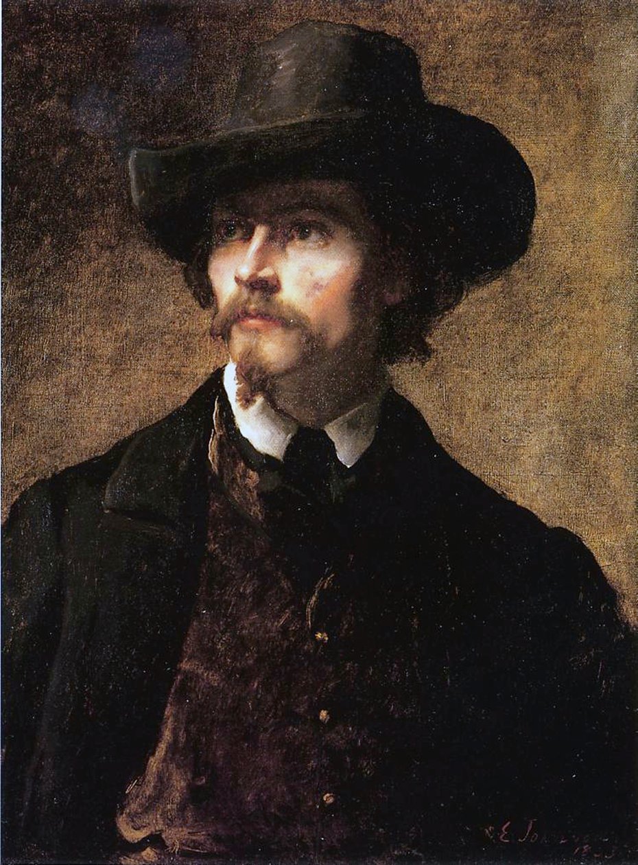Kendi portresi, 1853 by Eastman Johnson