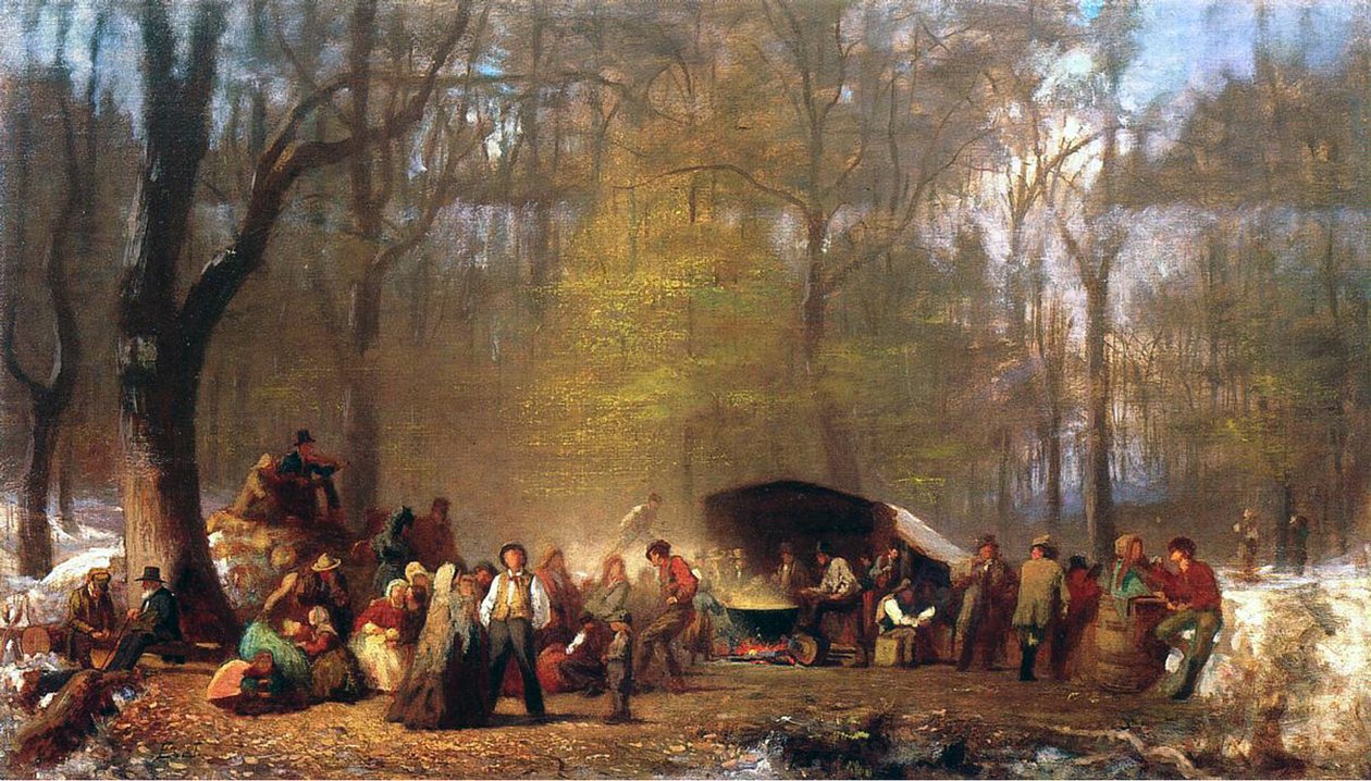 Kampta Şekerleme, 1864-66 by Eastman Johnson