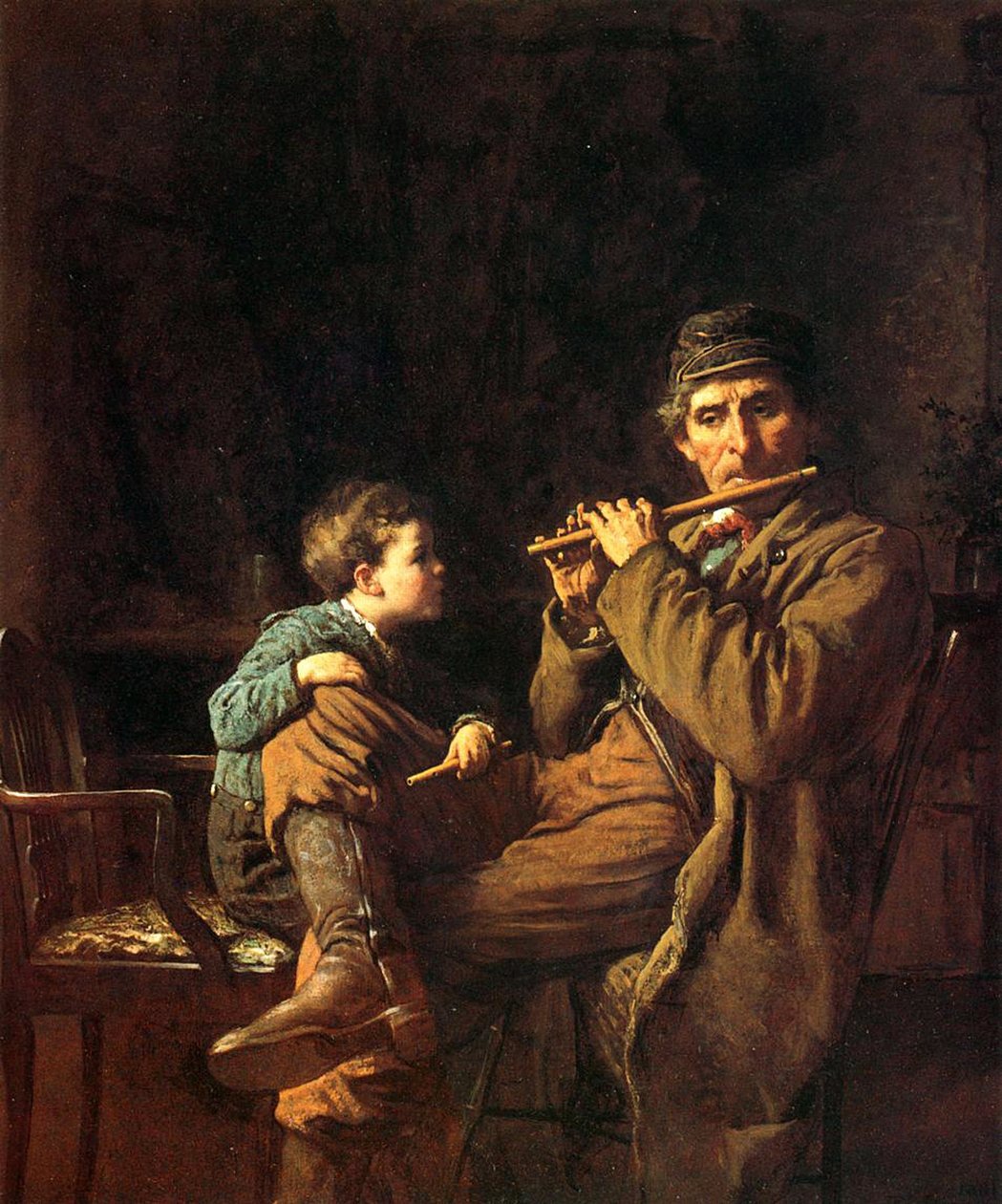 Fiferlar, 1881 by Eastman Johnson