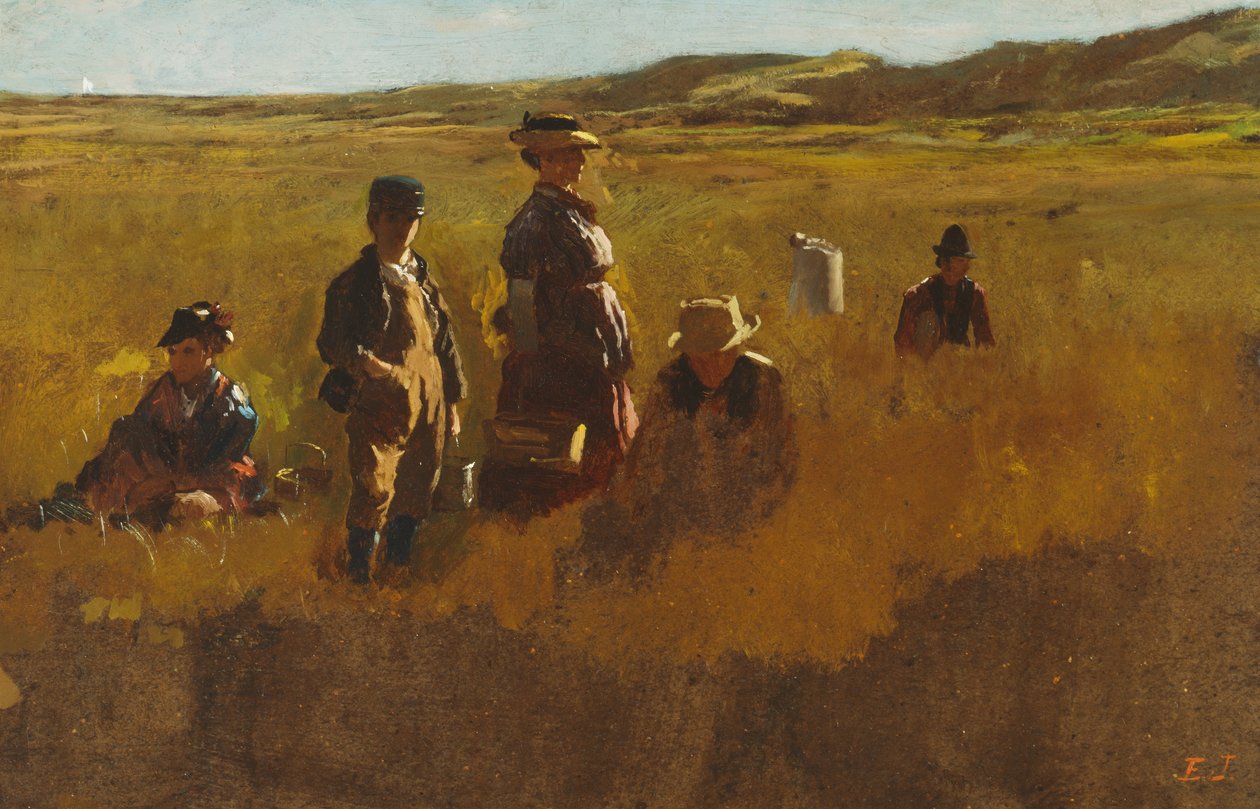 Tarlalarda, c.1878-80 by Eastman Johnson