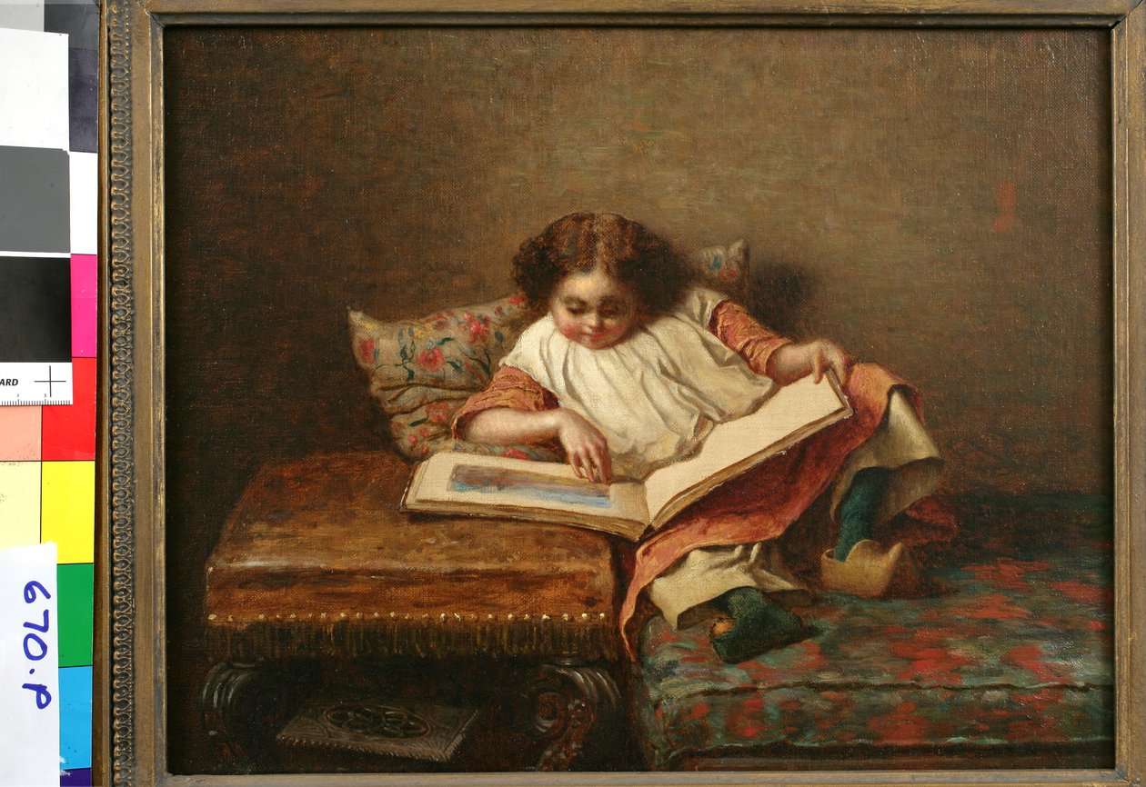 Sanat Aşığı by Eastman Johnson