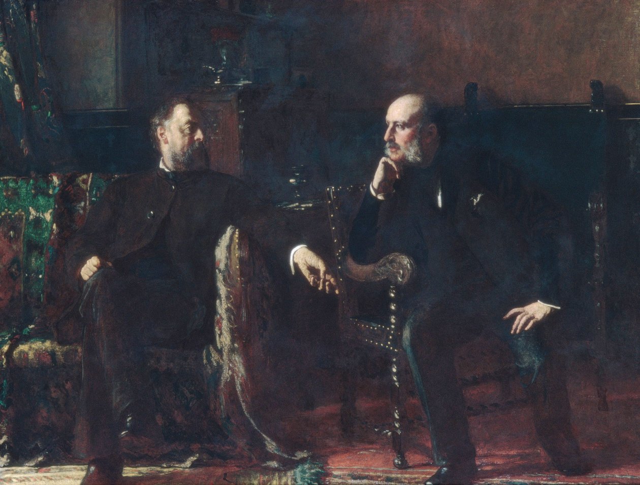 Finansman Faturası by Eastman Johnson