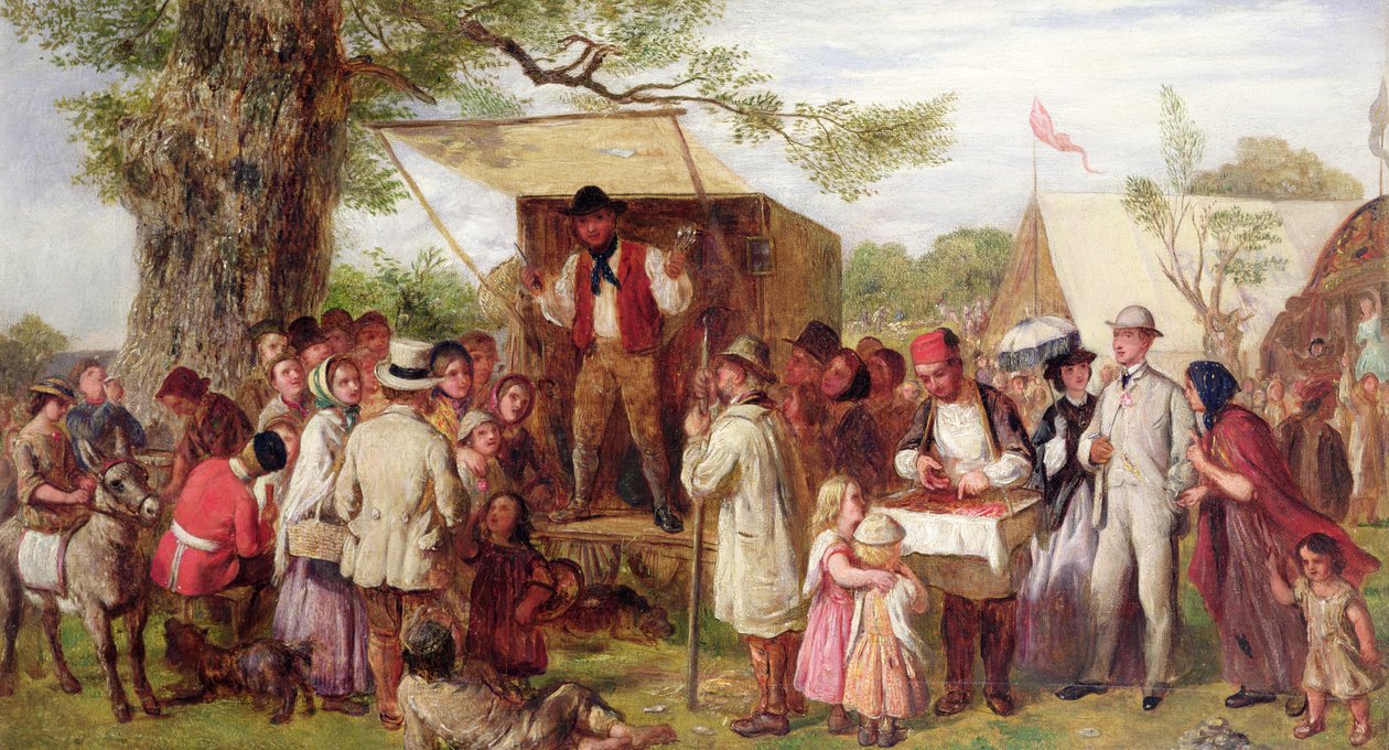 Ülke Fuarında Ucuz Jack by Ebenezer Newman Downard