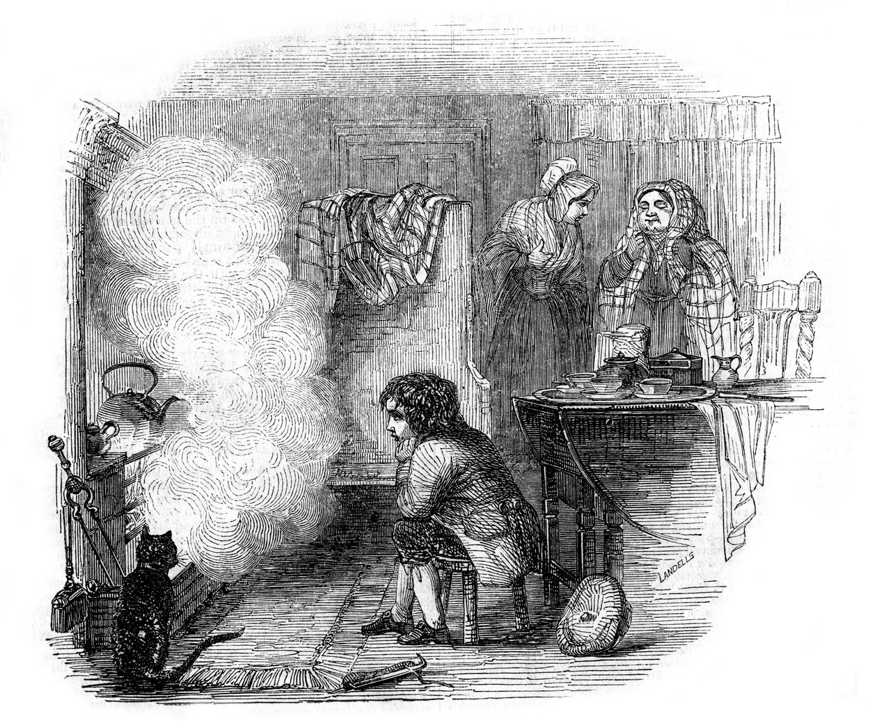 Bir Çaydanlığın Öyküsü, 1844. by Ebenezer Landells