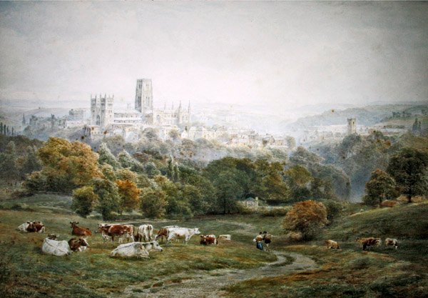 Durham (kağıt üzerine sulu boya) by Ebenezer Wake Cook