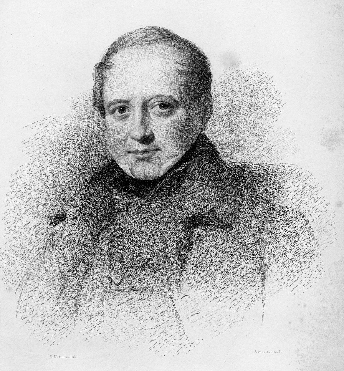 John Herman Merivale, engraved by James Posselwhite  by Eden Upton Eddis