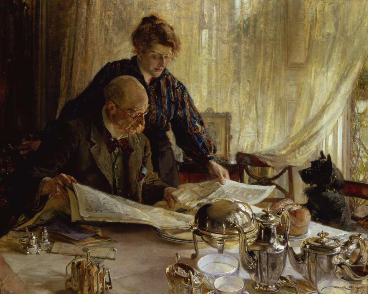Gönderiler - Bahsedildi mi, 1917 by Edgar Bundy