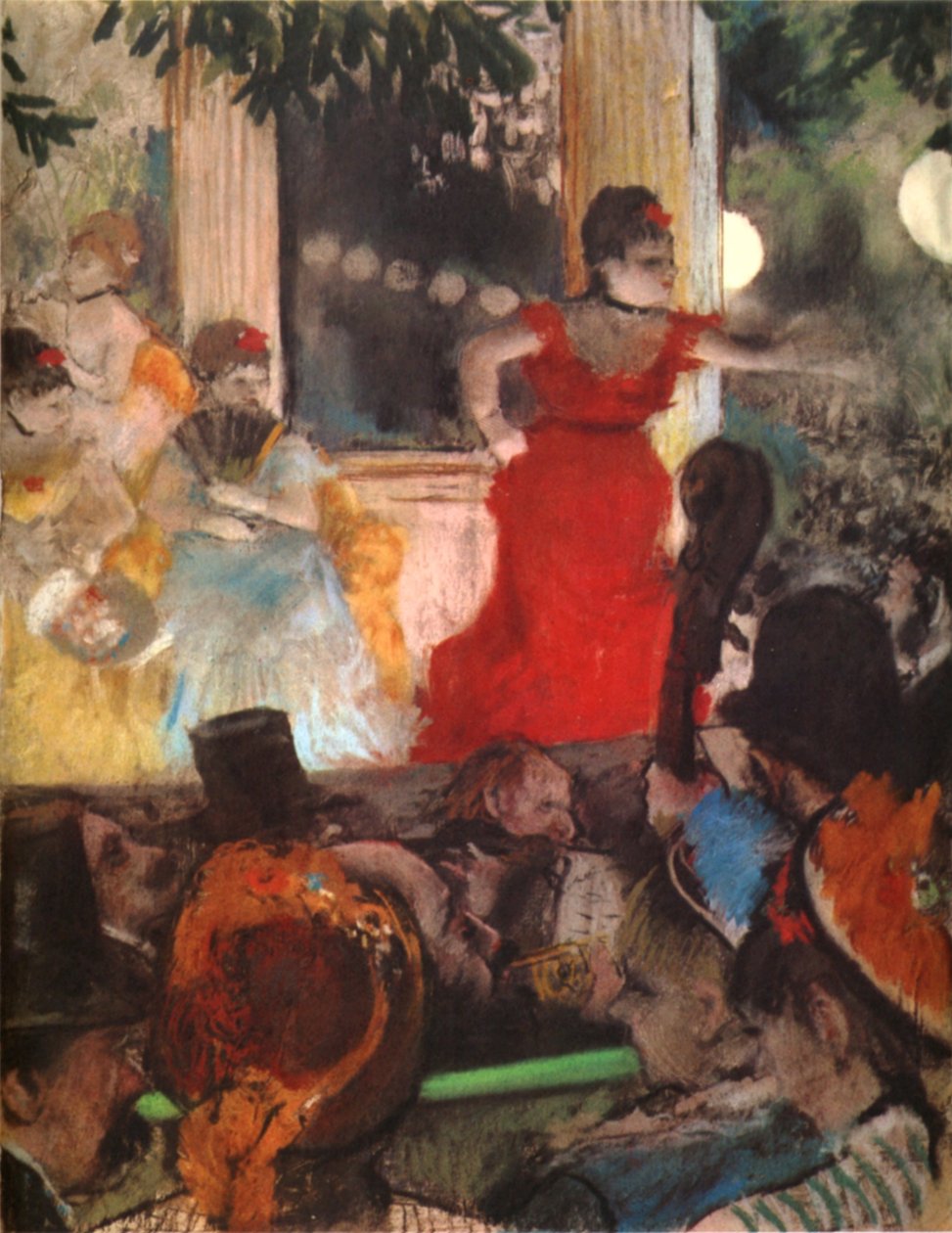  Im Konzertcafe Les AmbassadeursnEnglish: The cafe-concert at Les AmbassadeursnFrancais : Les cafe-concert des AmbassadeursnPortugues: O cafe-concerto dOs Embaixadoresn by Edgar Degas