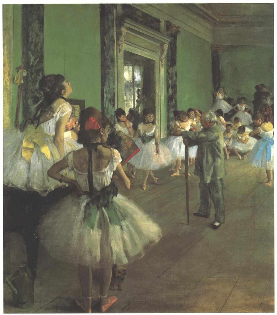 La classe de danse Dans Dersi Almanca: Dans dersleri by Edgar Degas