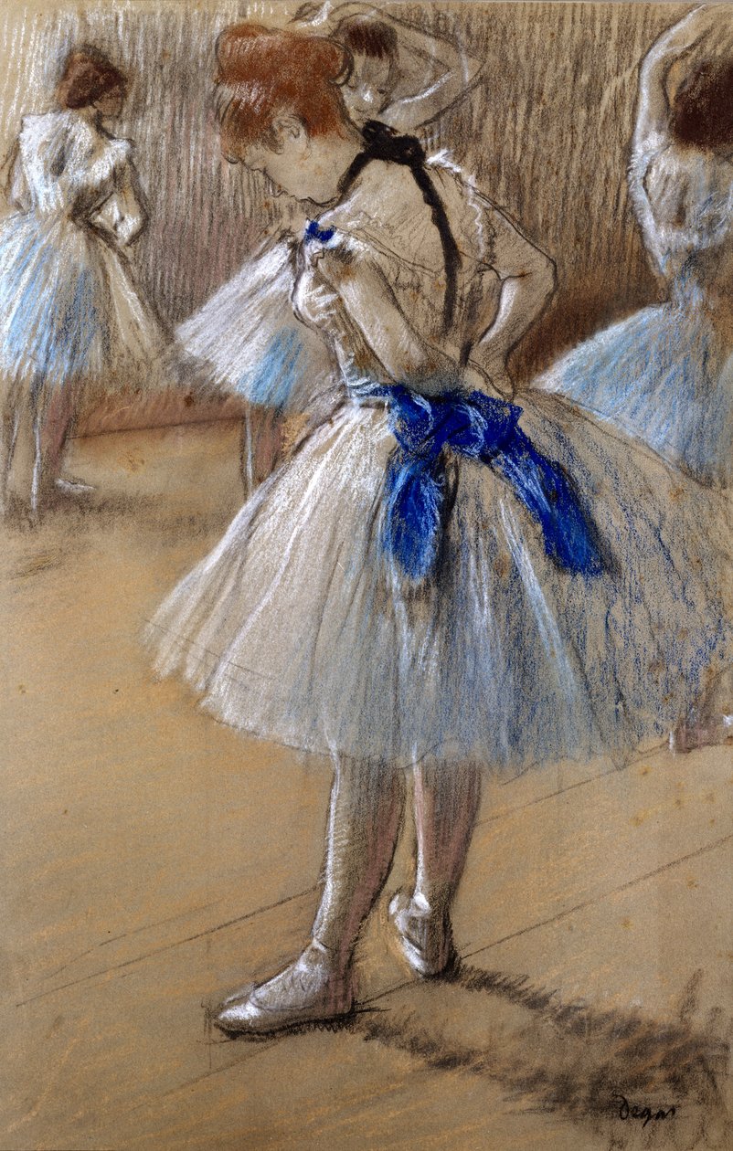 Bir dansçının incelenmesi by Edgar Degas